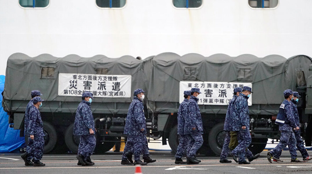 Ιαπωνία: Δραματική η κατάσταση στο κρουαζιερόπλοιο Diamond Princess