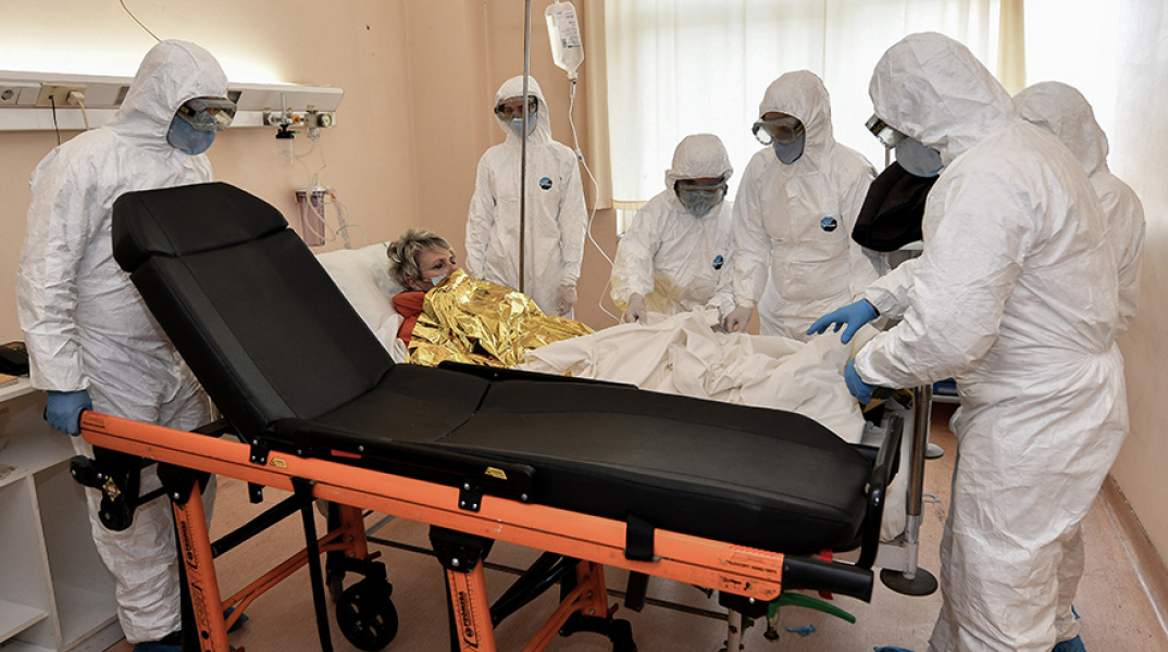 Άσκηση αντιμετώπισης κρούσματος στο Γ.Ν. Πύργου © .Γιάννης Σπυρούνης