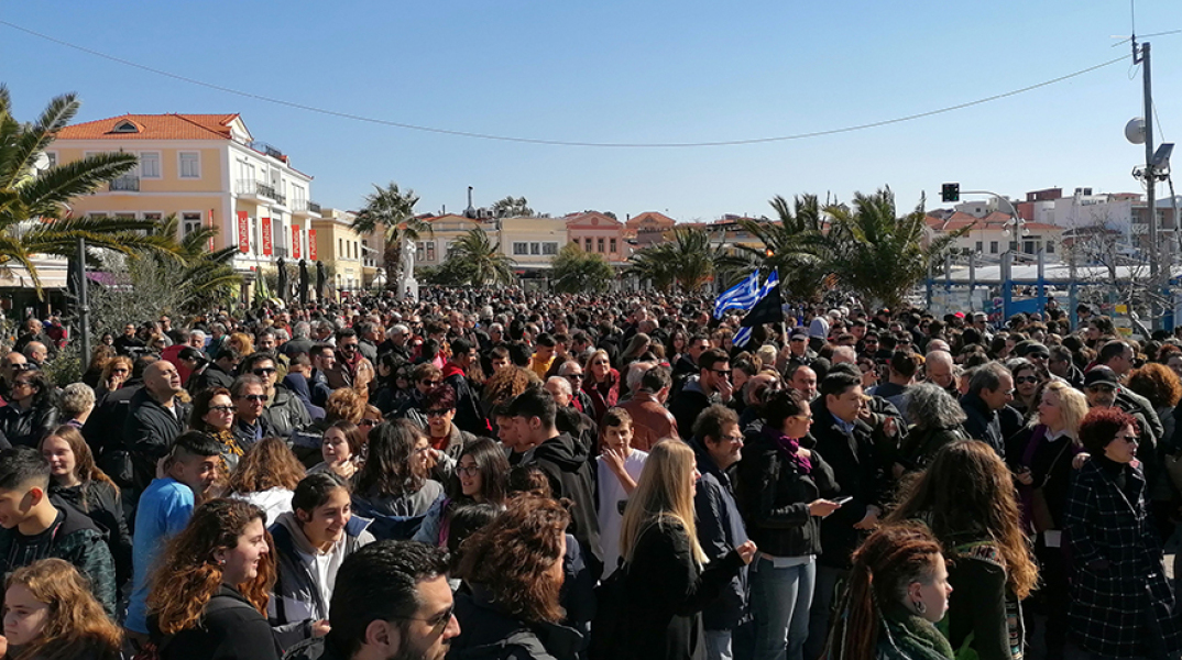 Ημέρα γενικής απεργίας στη Μυτιλήνη