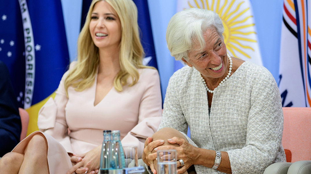 Ιβάνκα Τραμπ, Κριστίν Λαγκάρντ 