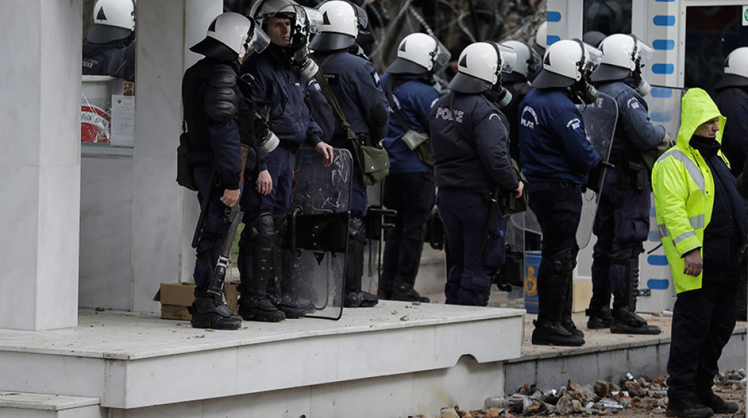 Δυνάμεις της ΕΛΑΣ στη μεθόριο του Έβρου 