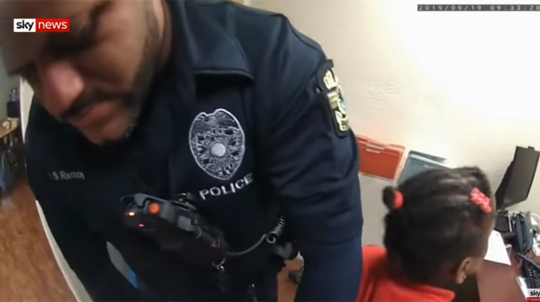 ΗΠΑ. Αστυνομικό συλλαμβάνει 6χρονο κορίτσι στη Φλόριντα 