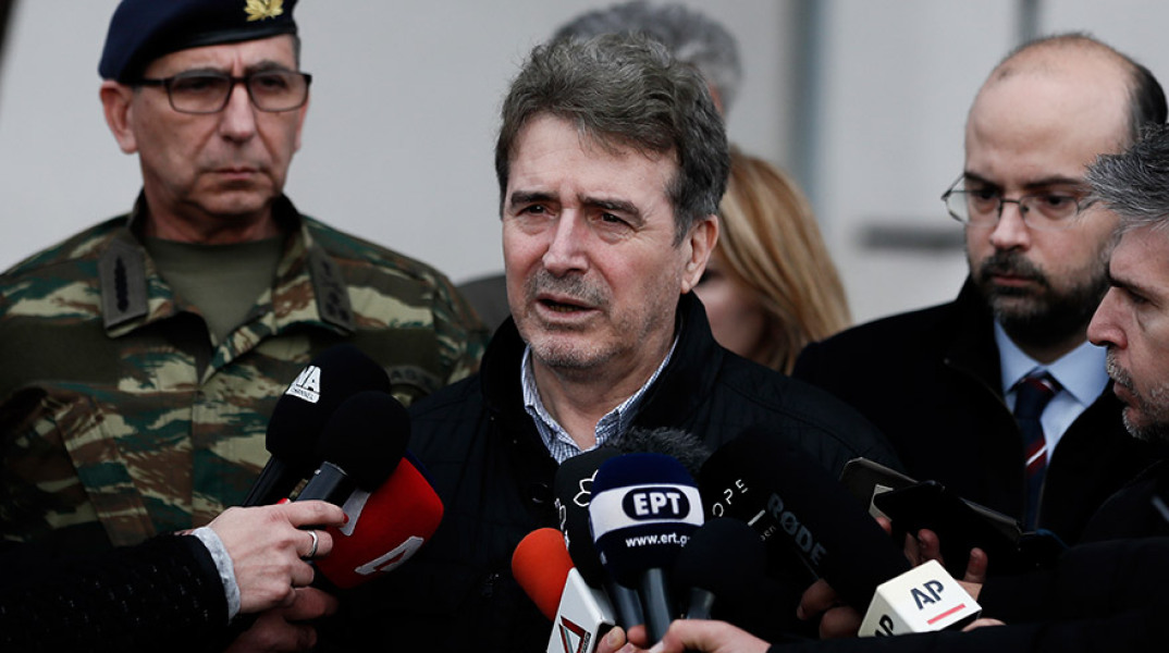 O υπουργός Προστασίας του Πολίτη, Μιχάλης Χρυσοχοΐδης