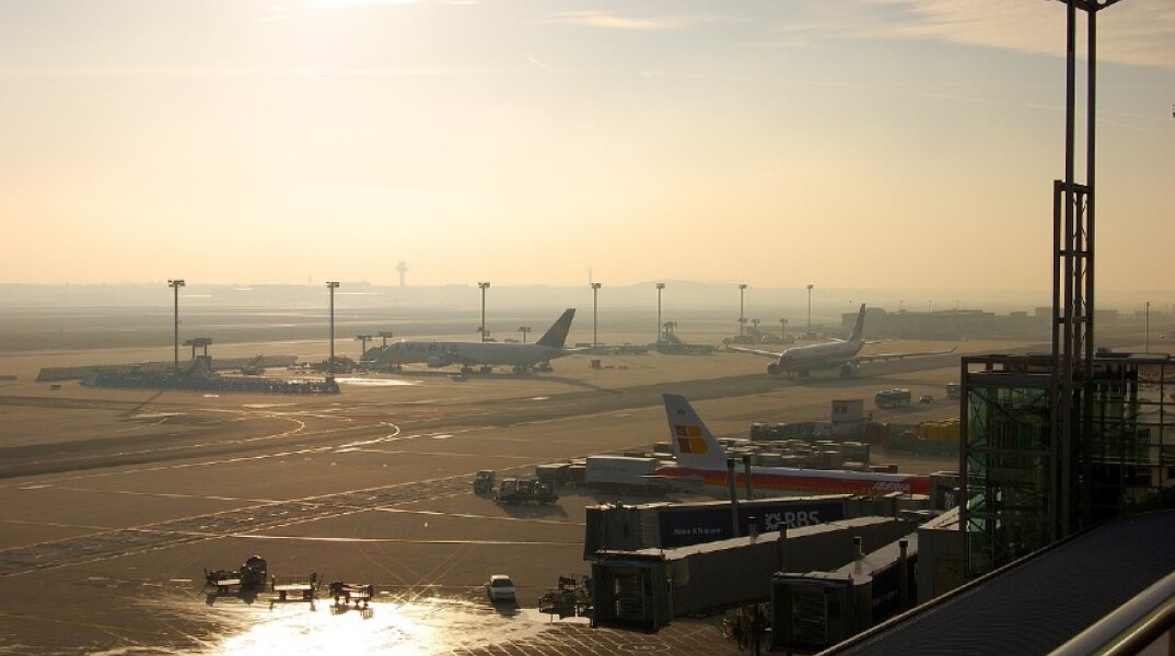 Αεροσκάφη στο αεροδρόμιο της Φρανκφούρτης 