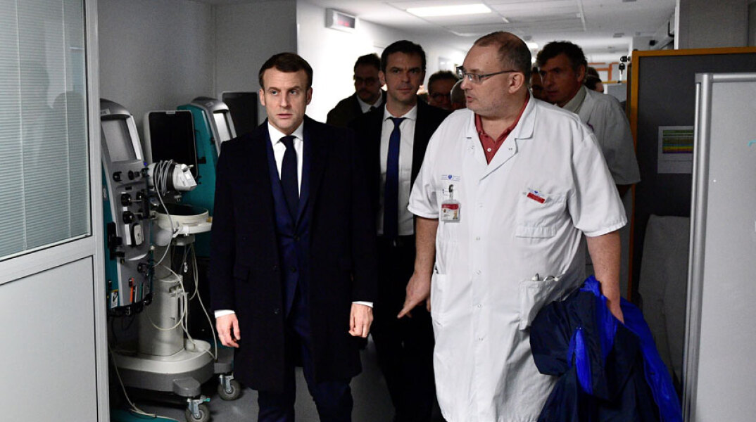 Εμανουέλ Μακρόν - Κορωνοϊός - Γαλλία 