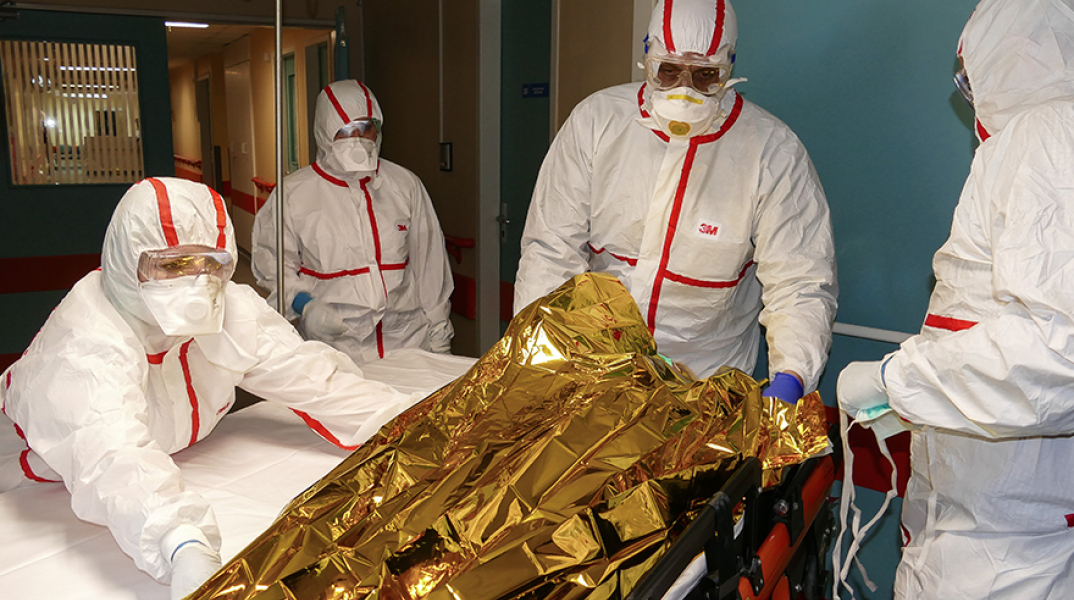 Άσκηση ετοιμότητας για τον κορωνοϊό