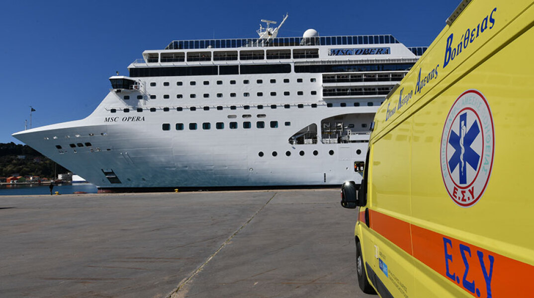 ΑΦΙΞΗ ΚΡΟΥΑΖΕΡΟΠΛΟΙΟΥ ΑΠΟ ΤΗΝ ΓΕΝΟΒΑ ΤΗΣ ΙΤΑΛΙΑΣ ΣΤΟ ΛΙΜΑΝΙ ΤΟΥ ΚΑΤΑΚΟΛΟΥ ΗΛΕΙΑΣ