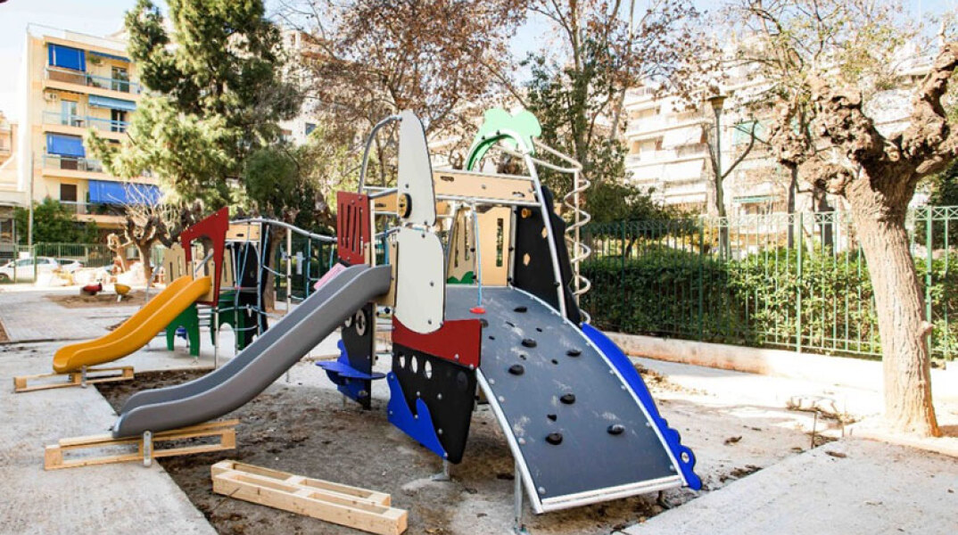 Δήμος Αθηναίων - παιδική χαρά 