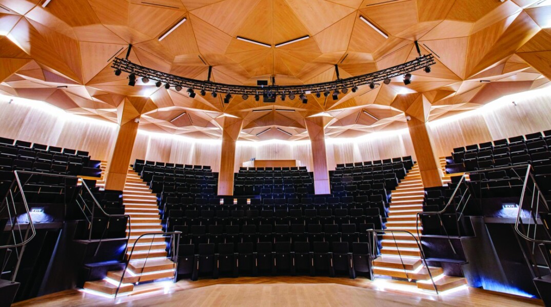 Το νέο αμφιθέατρο «Μιλτιάδης Έβερτ» στην Τεχνόπολη