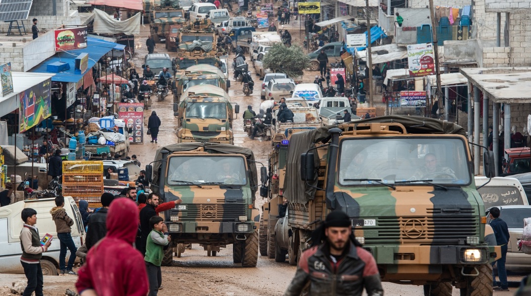 Συρία-Πρόσφυγες-Τουρκία-Στρατός