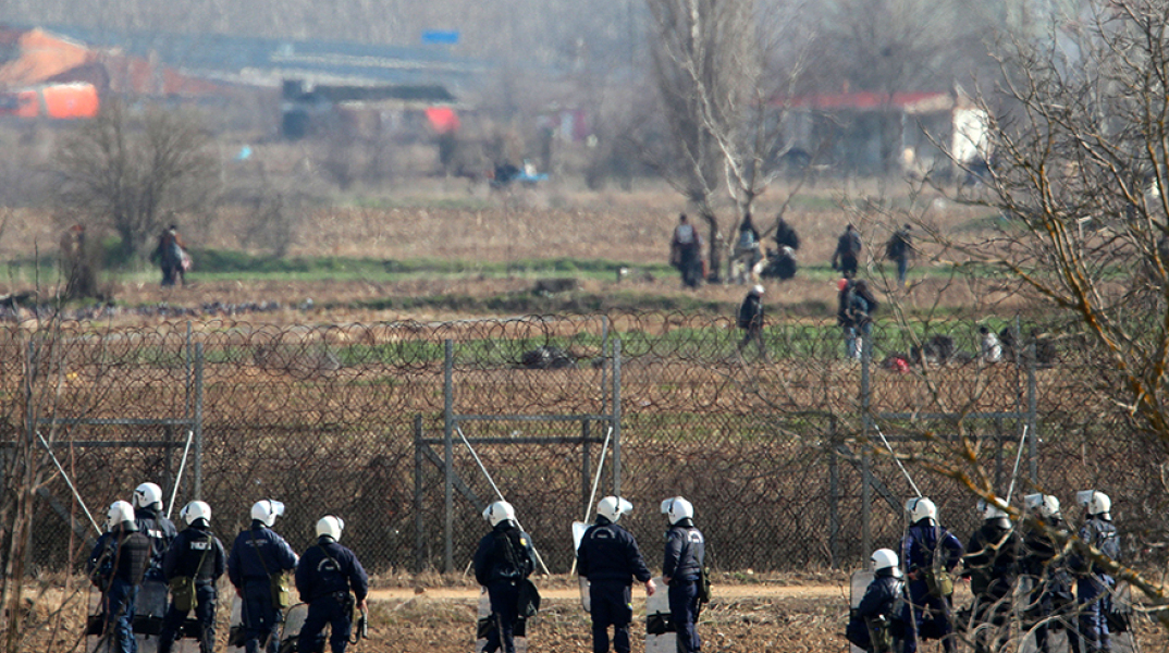 Ελληνικές δυνάμεις στις Καστανιές Έβρου 