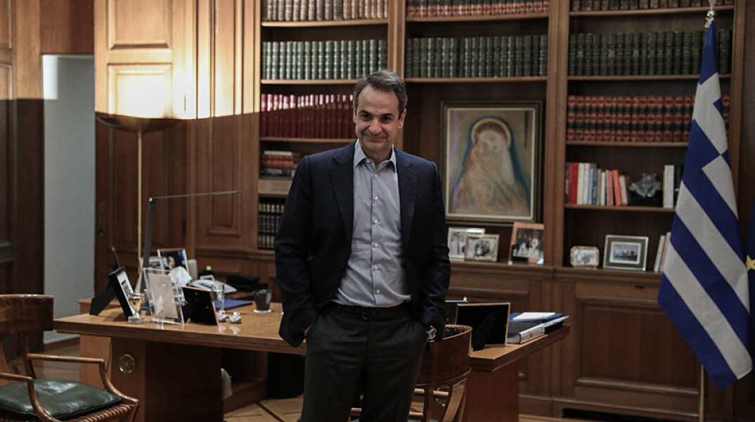 Ο πρωθυπουργός της Ελλάδας Κυριάκος Μητσοτάκης