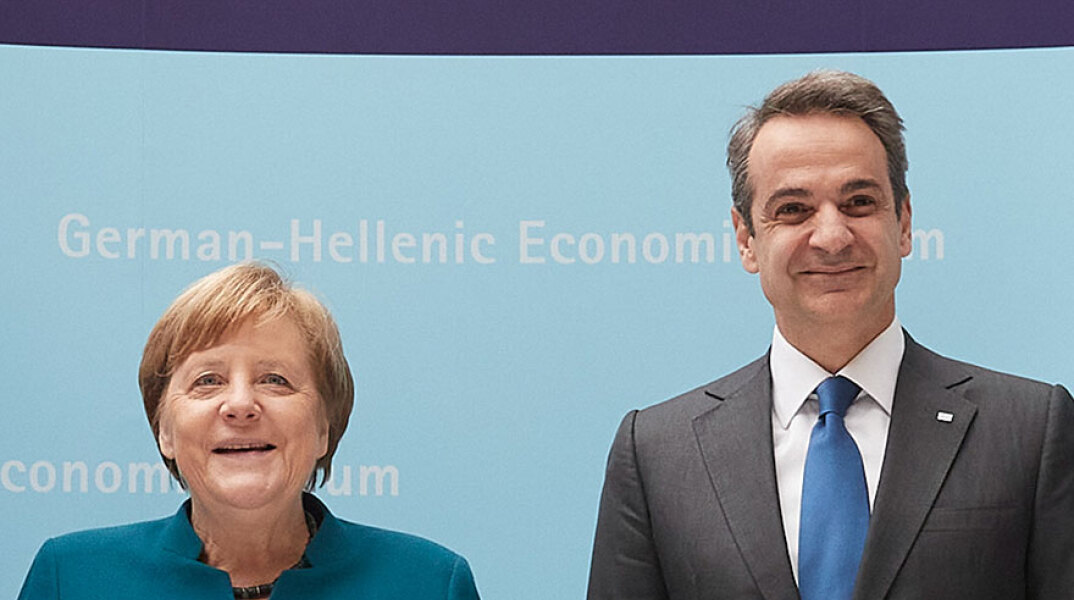 Άνγκελα Μέρκελ - Κυριάκος Μητσοτάκη