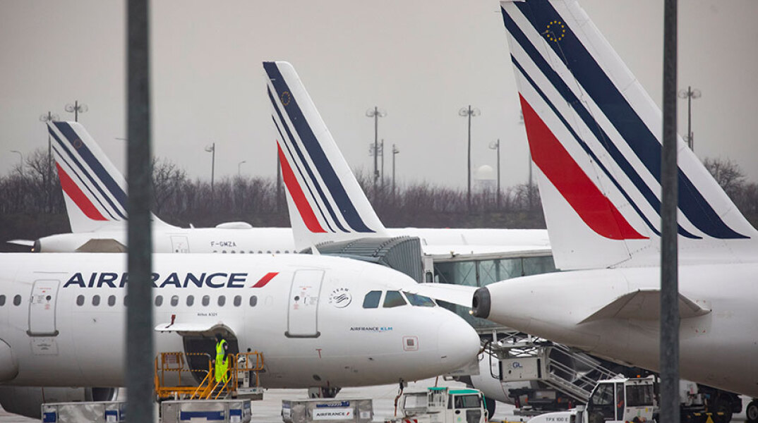 Αναστέλλονται οι πτήσεις της Air France προς Ιταλία