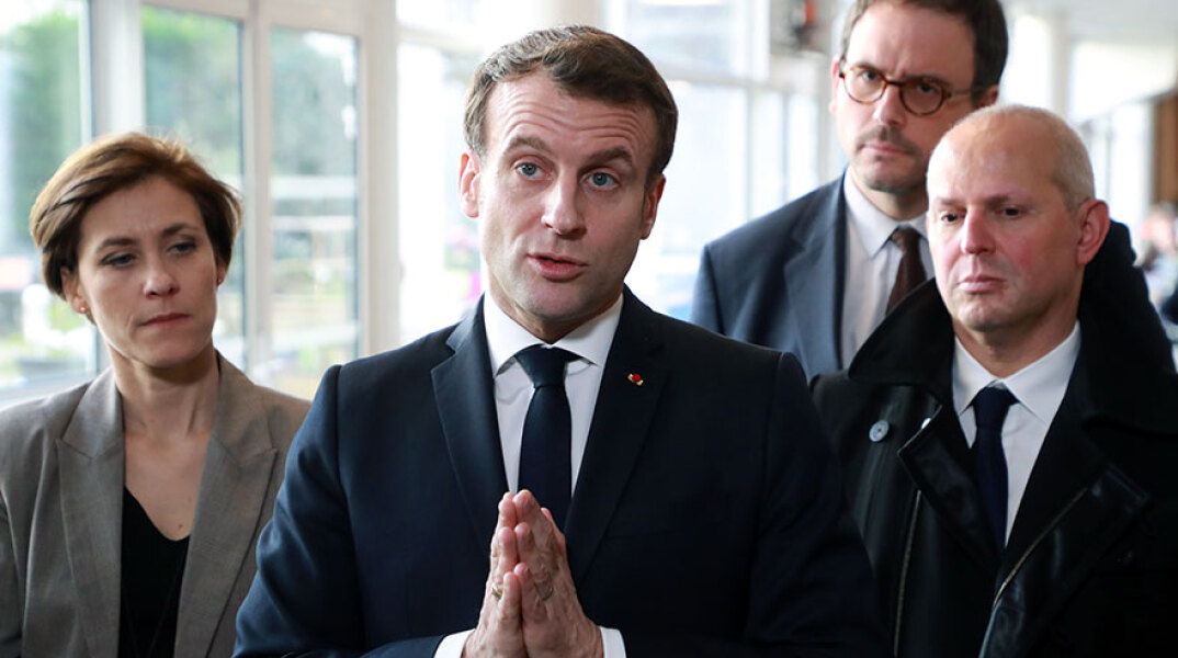 Ο πρόεδρος της Γαλλίας Εμανουέλ Μακρόν