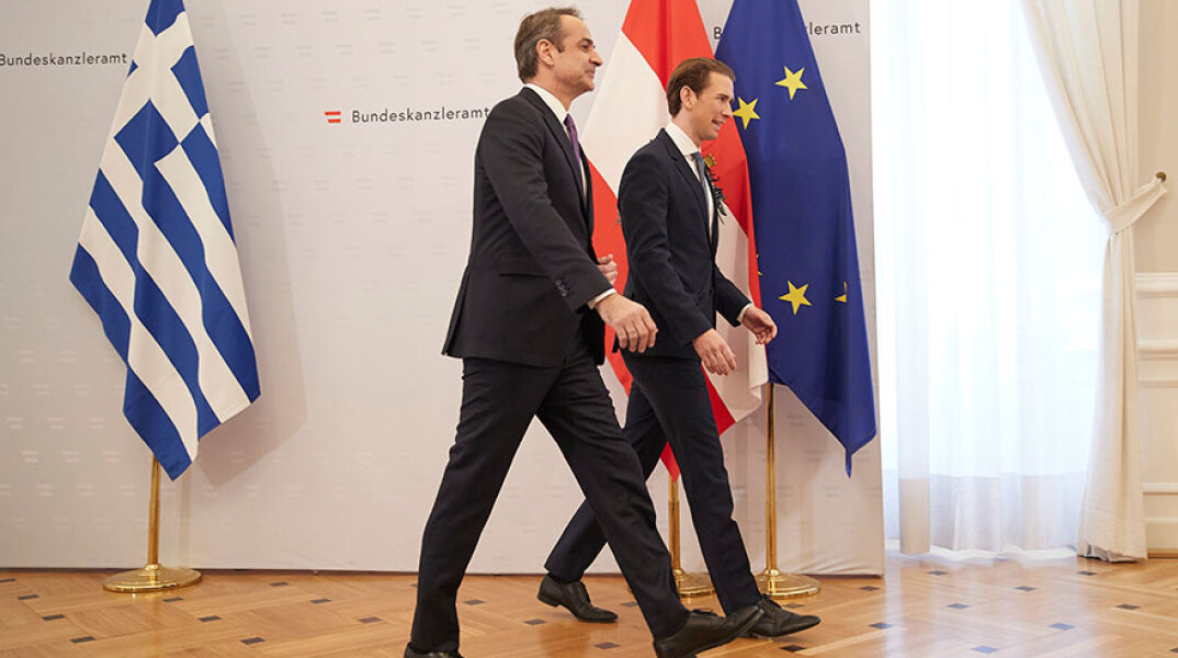 Κυριάκος Μητσοτάκης - Σεμπάστιαν Κουρτς