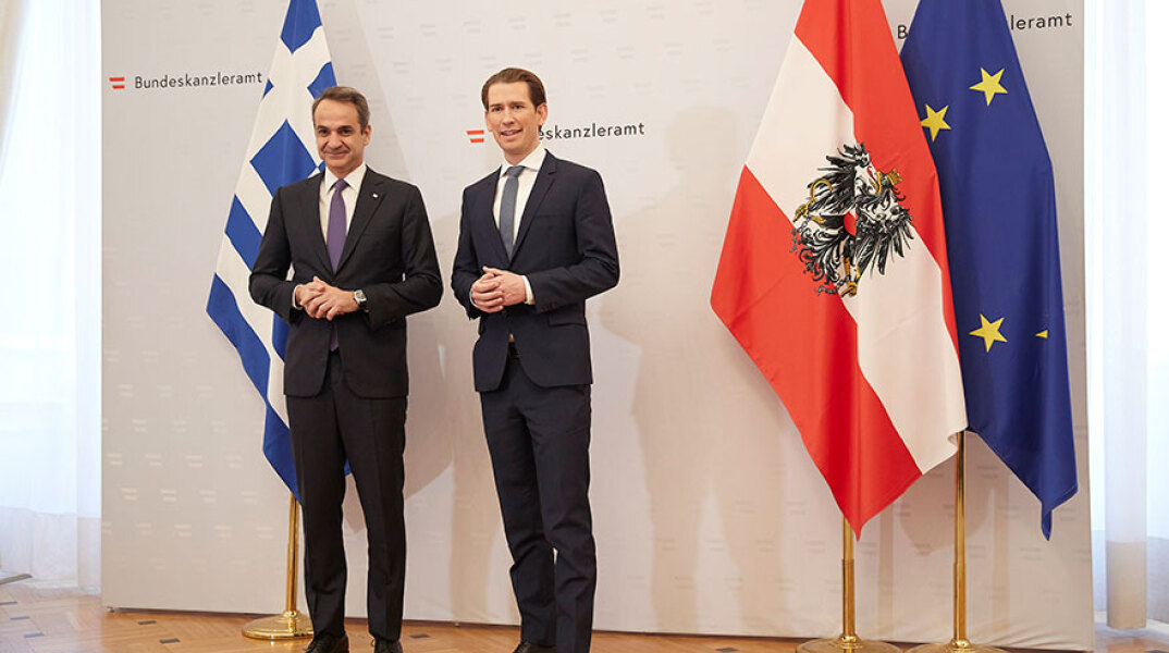 Κυριάκος Μητσοτάκης - Σεμπάστιαν Κουρτς