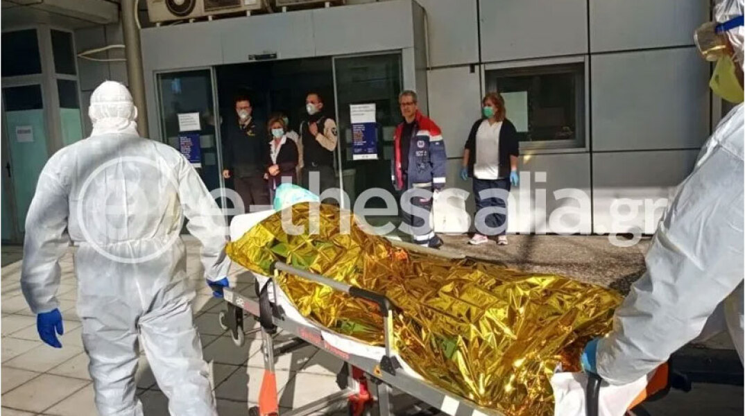 Άσκηση ετοιμότητας στο Νοσοκομείο Βόλου για τον κορωνοϊό 