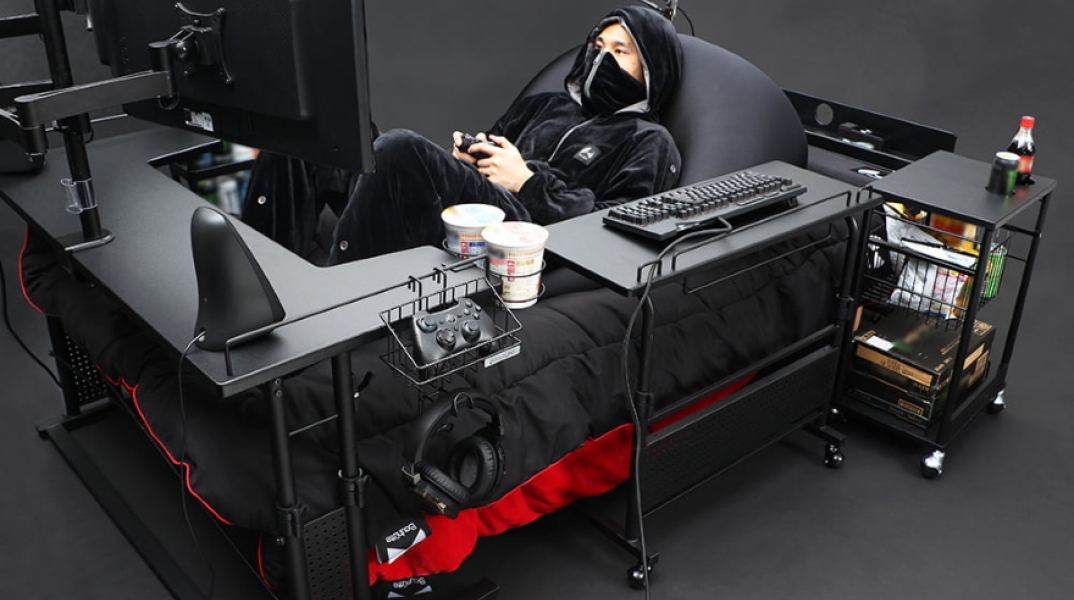 Gaming κρεβάτι από την ιαπωνική εταιρία Bauhutte