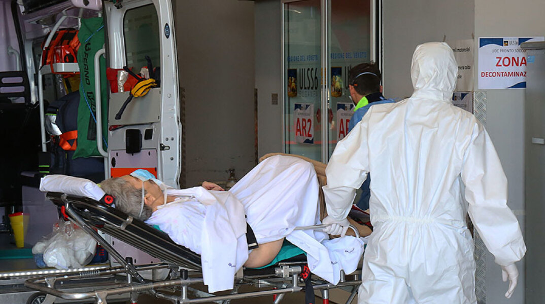 Σενάριο επιλογής ασθενών που θα λαμβάνουν θεραπεία για τον κορωνοϊό στην Ιταλία