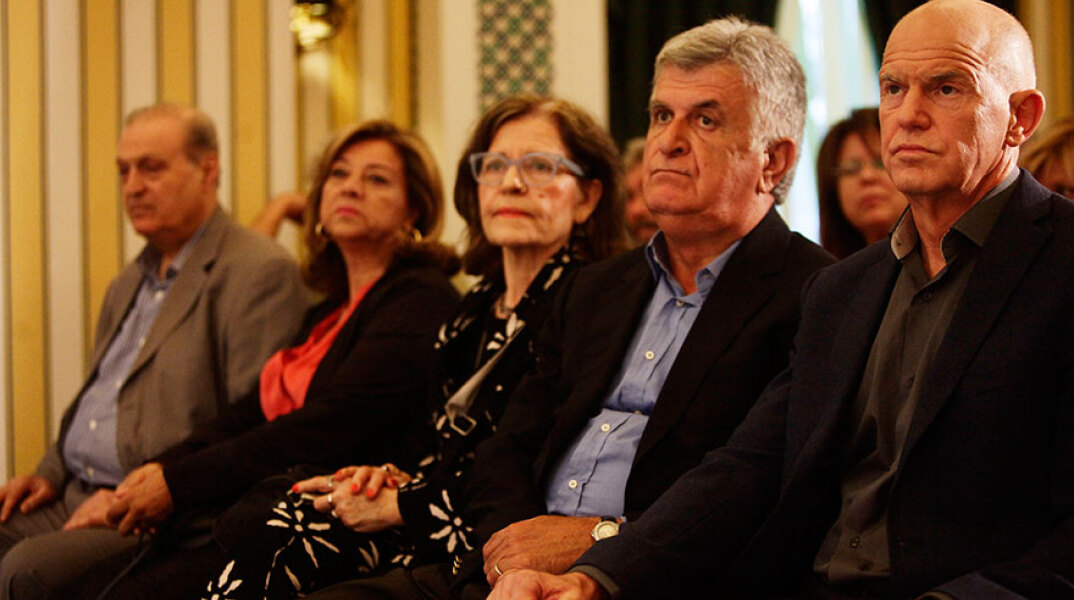 Φίλιππος Πετσάλνικος και Γιώργος Παπανδρέου