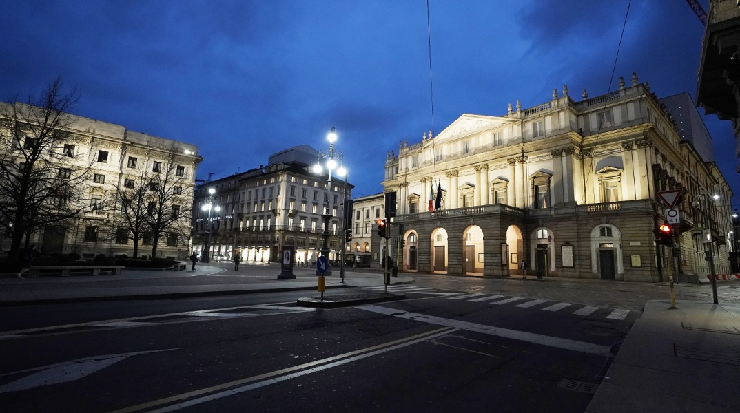 Μιλάνο-Κορωνοϊός-Καραντίνα 