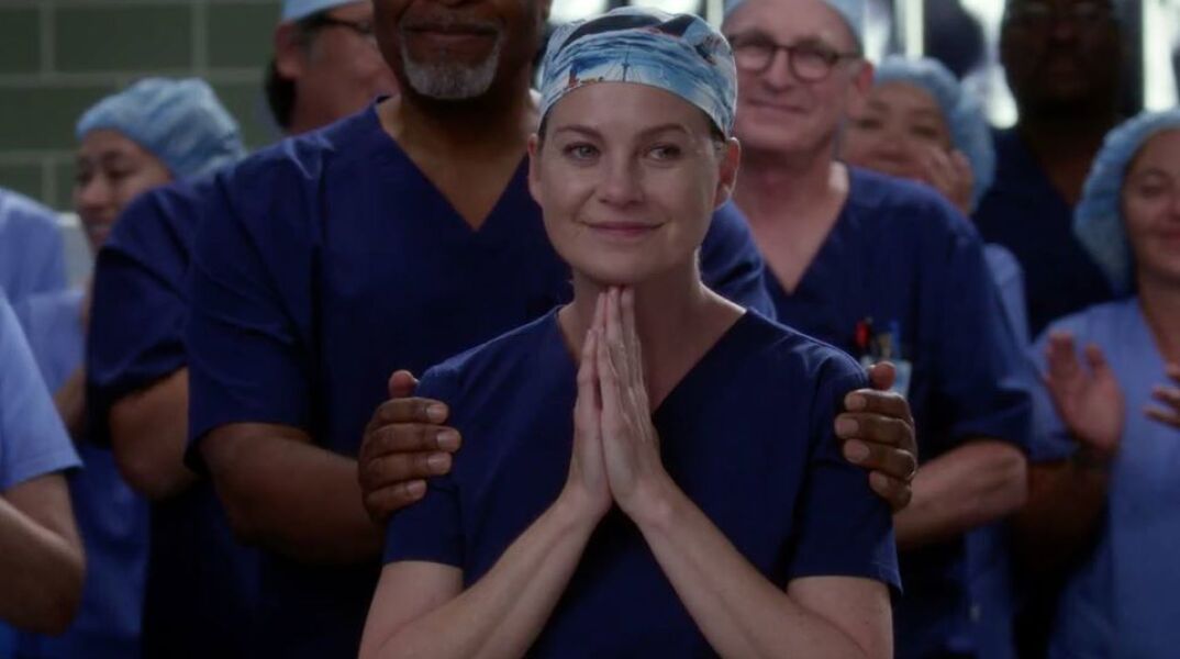 Η ηθοποιός Ellen Pompeo ως Μέρεντιθ στη σειρά Grey's Anatomy