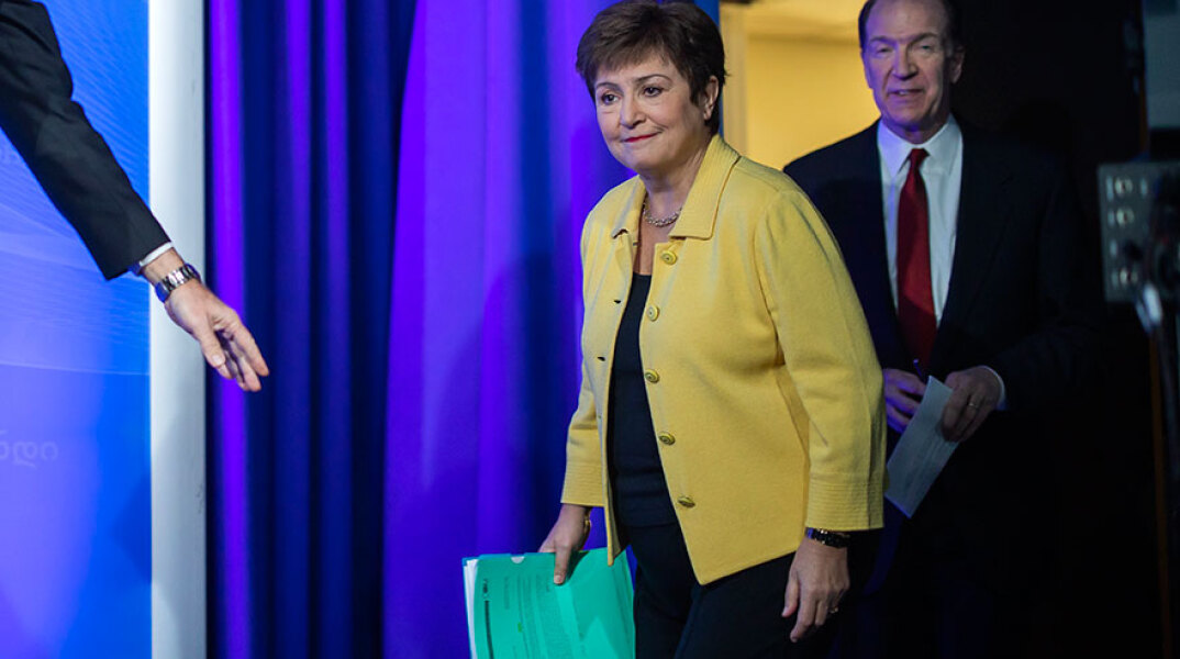 Η επικεφαλής του ΔΝΤ Κρισταλίνα Γκεοργκίεβα