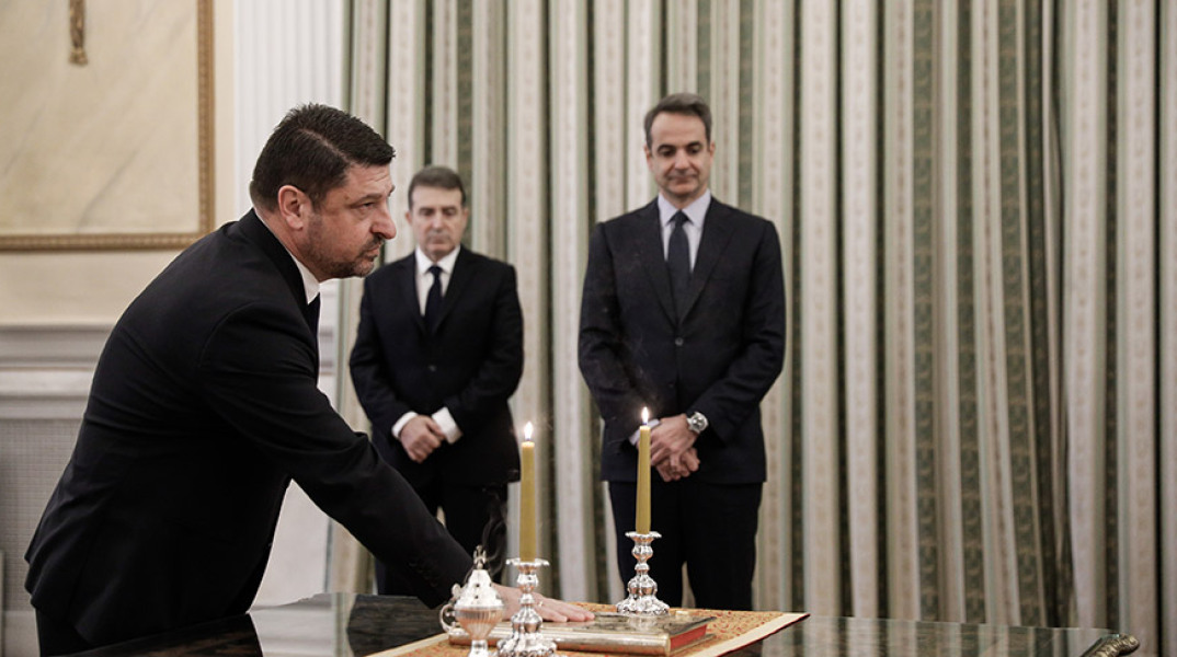 Ορκωμοσία Νίκου Χαρδαλιά 