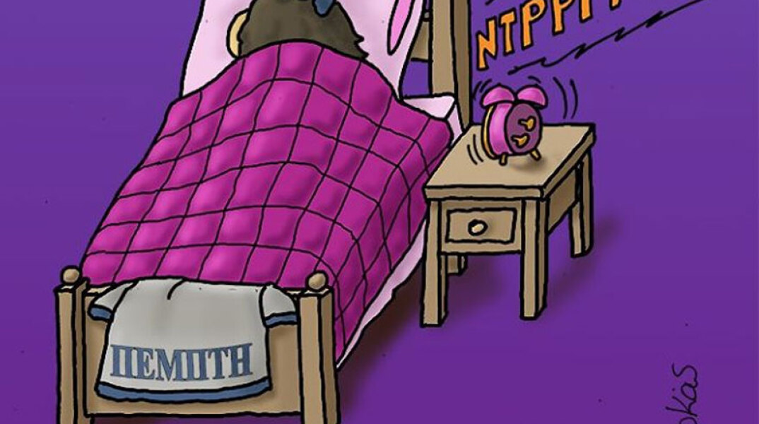 Το νέο σκίτσο του Αρκά για τον κορωνοϊό