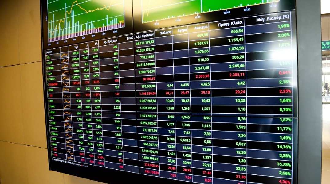 Μεγάλη άνοδος της τάξης του 6,07% για το ελληνικό Χρηματιστήριο μετά 750 δισ ευρώ της ΕΚΤ