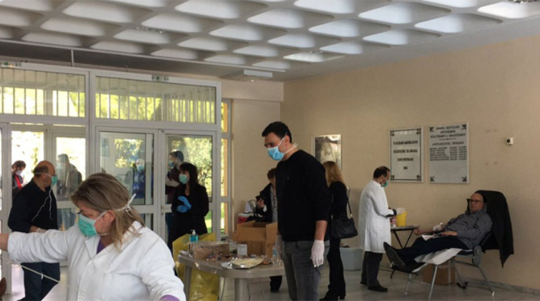 Βασίλης Κικίλιας - Αιμοδοσία