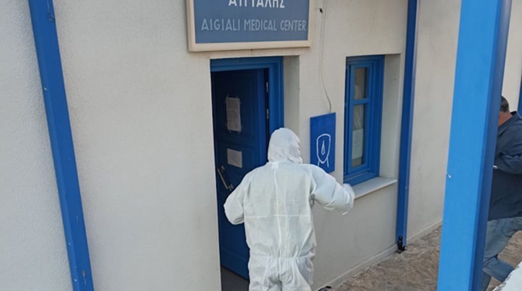 Απολύμανση σε δημοτικά κτίρια και εκκλησίες για τον κορωνοϊό στην Αμοργό