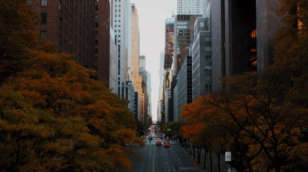 Ένας από τους πιο γνωστούς δρόμους της Νέας Υόρκης άδειος