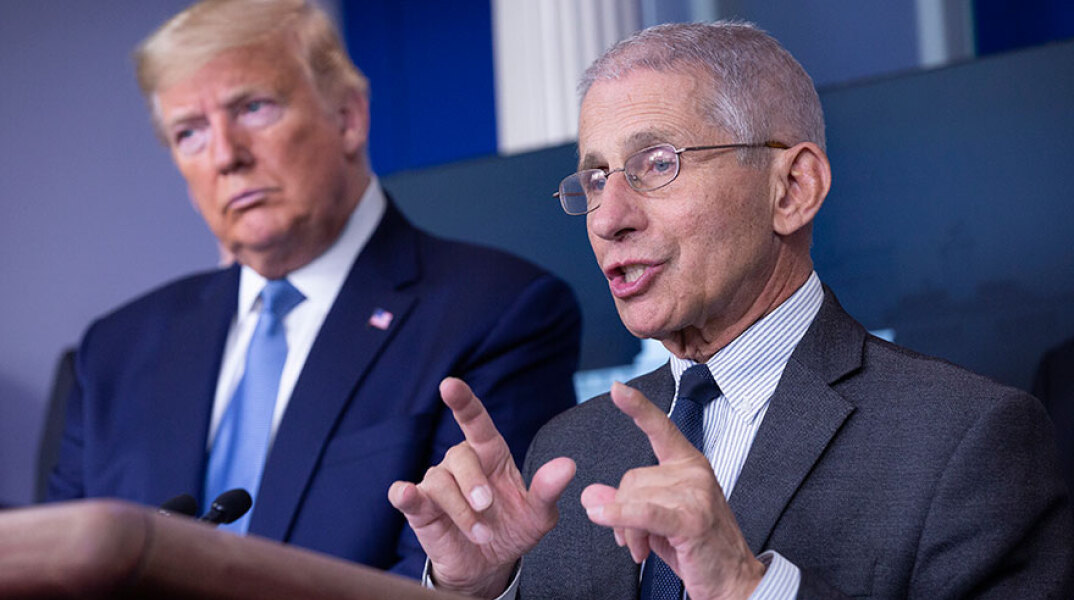 Άντονι Φάουτσι, Ντόναλντ Τραμπ