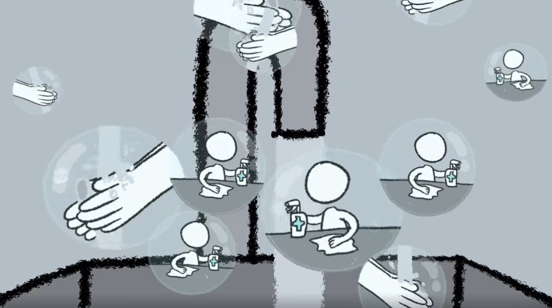To υπέροχο animation του πανεπιστημίου Στάνφορντ για τον κορωνοϊό