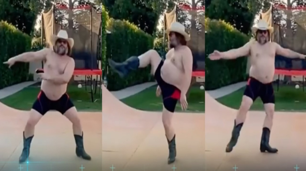 Ο χορός της καραντίνας του Jack Black 