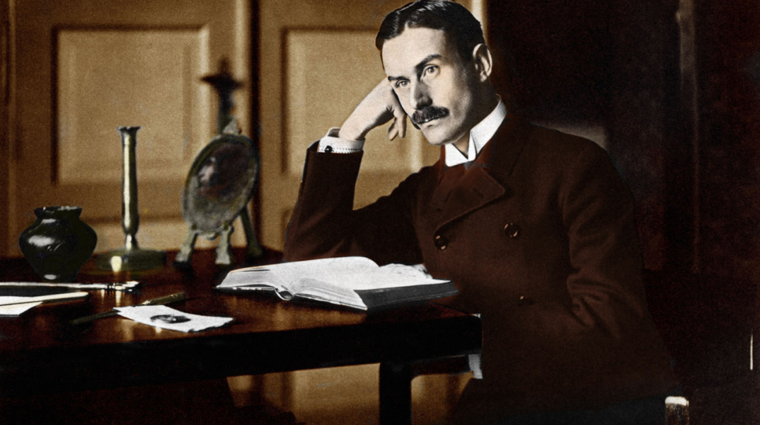 Ο συγγραφέας Τόμας Μαν σε νεαρή ηλικία 