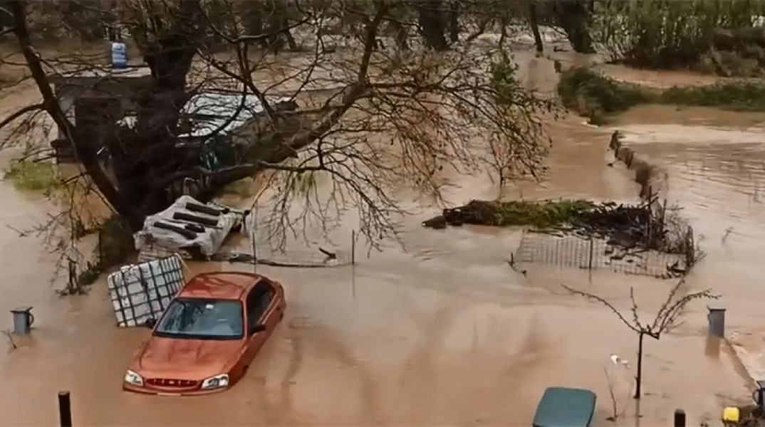 Κακοκαιρία - Εύβοια