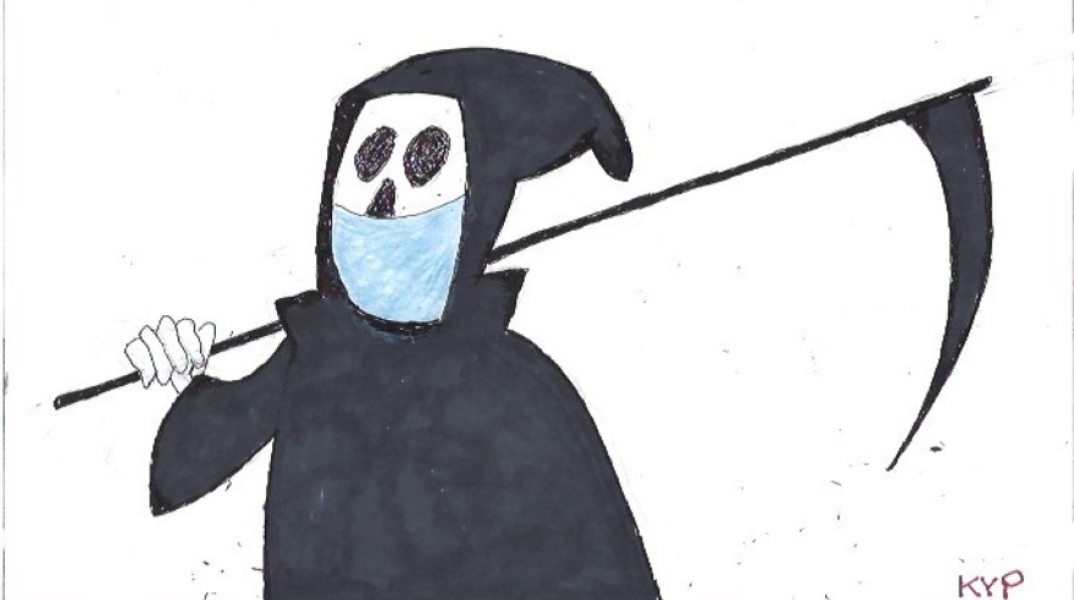 Ο ΚΥΡ σχολιάζει την επικαιρότητα με μια γελοιογραφία, Τετάρτη 8 Απριλίου 2020