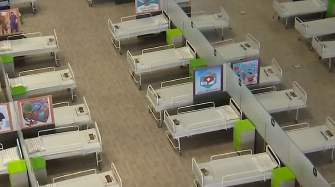 Ιράν - Κορωνοϊός: Εμπορικό κέντρο έγινε νοσοκομείο για ασθενείς με Covid-19