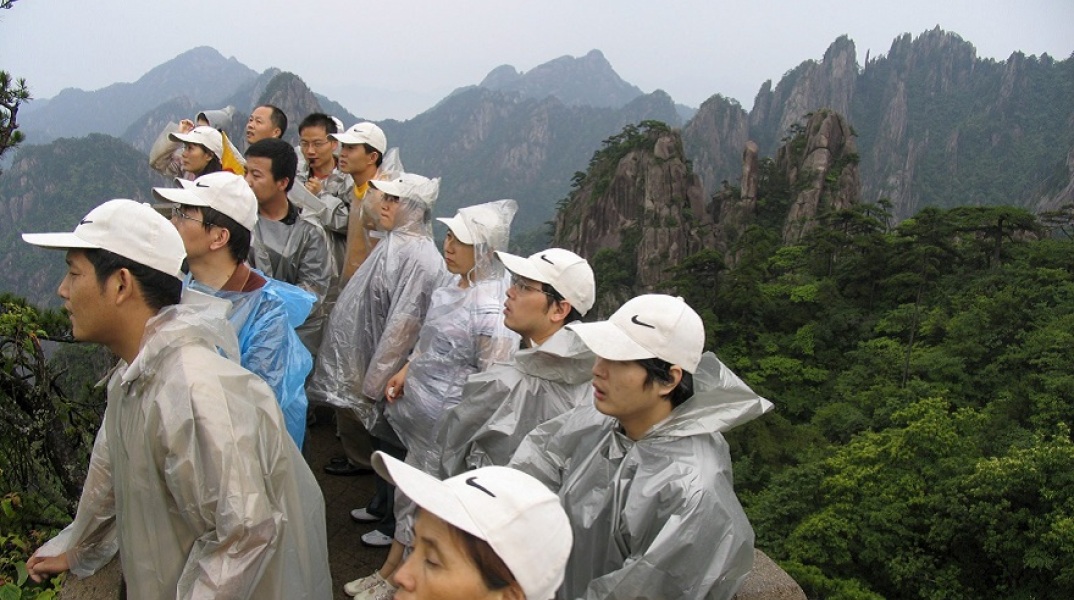 Πλάνο αρχείου από το Χουανγκσάν στην Κίνα