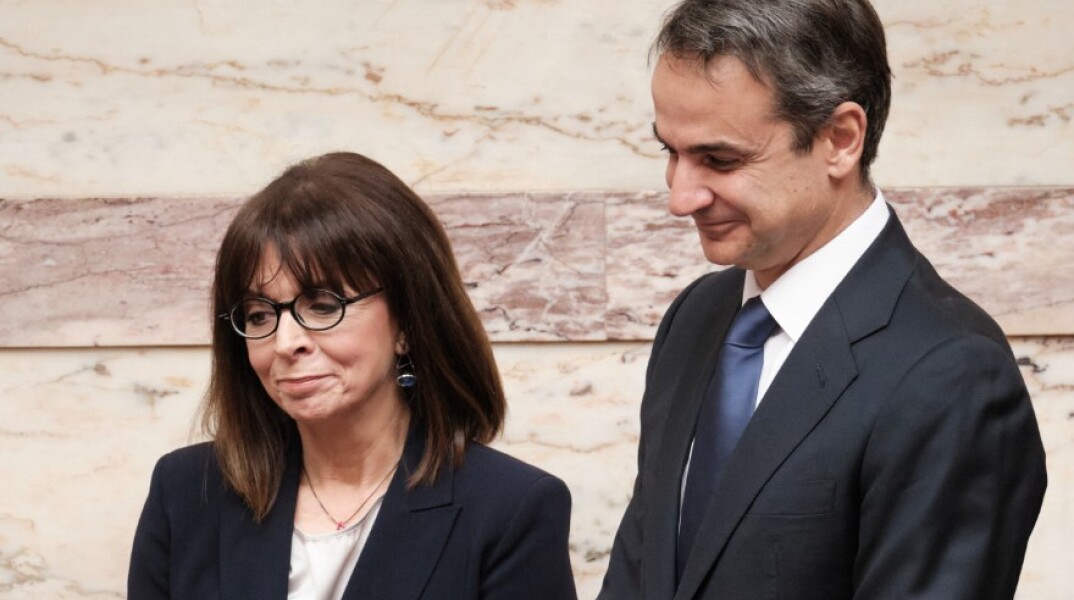 Μητσοτάκης Σακελλαροπούλου