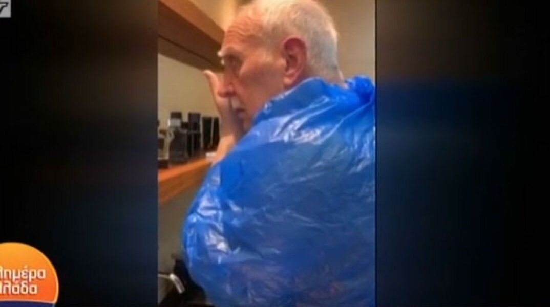 Ο Γιώργος Παπαδάκης κουρεύτηκε μόνος του