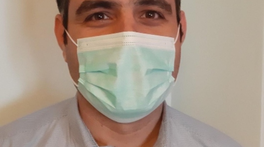 Γιώργος Ίντας, νοσηλευτής στο Γενικό Κρατικό Νοσοκομείο Νίκαιας
