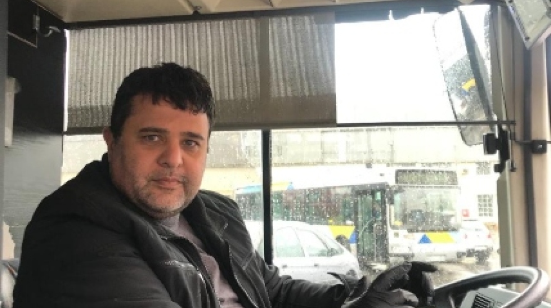 Άρης Νικολάου,οδηγός αστικού λεωφορείου