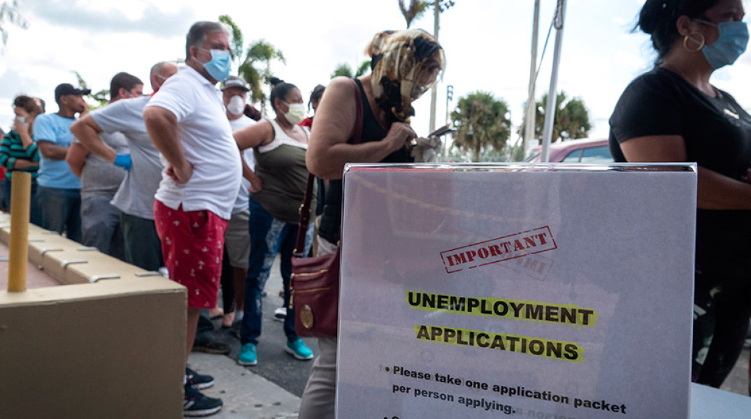 ΗΠΑ-Κορωνοϊός:15 εκατ. αιτήσεις για επίδομα ανεργίας