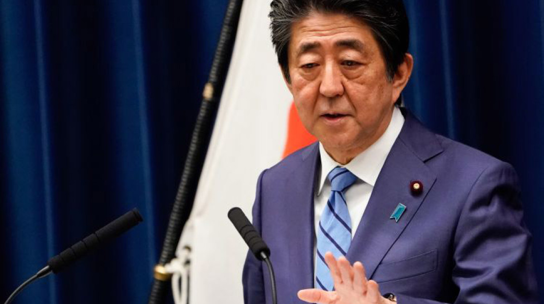 Ο Ιάπωνας πρωθυπουργός, Σίνζο Άμπε 