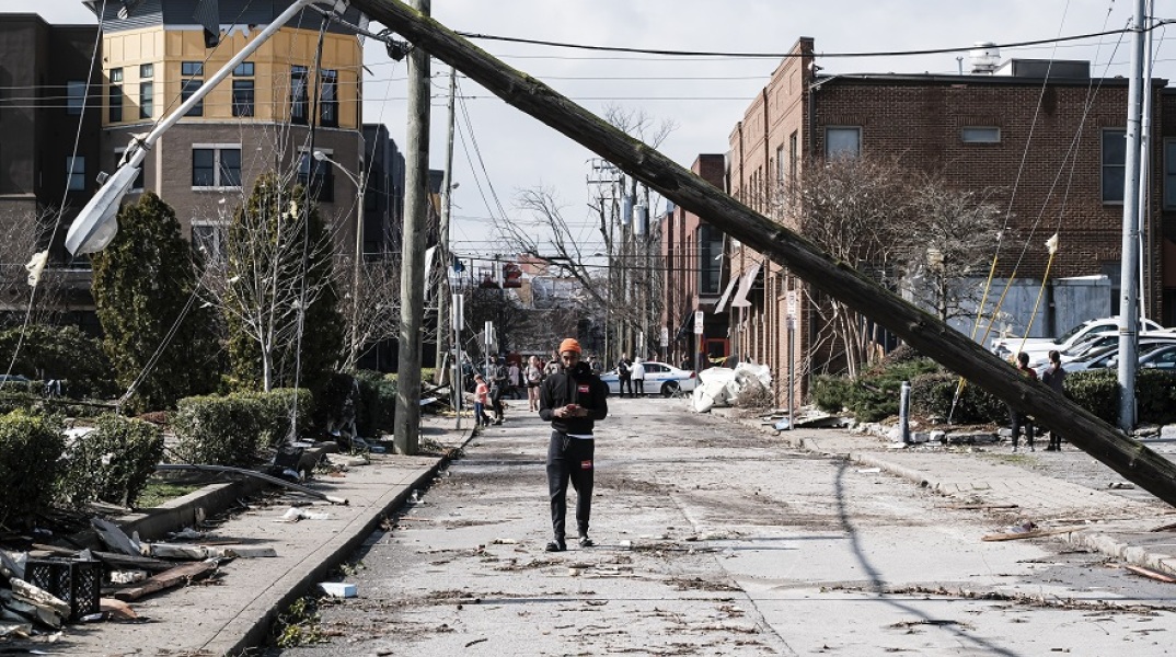 Ανεμοστρόβιλοι στις ΗΠΑ