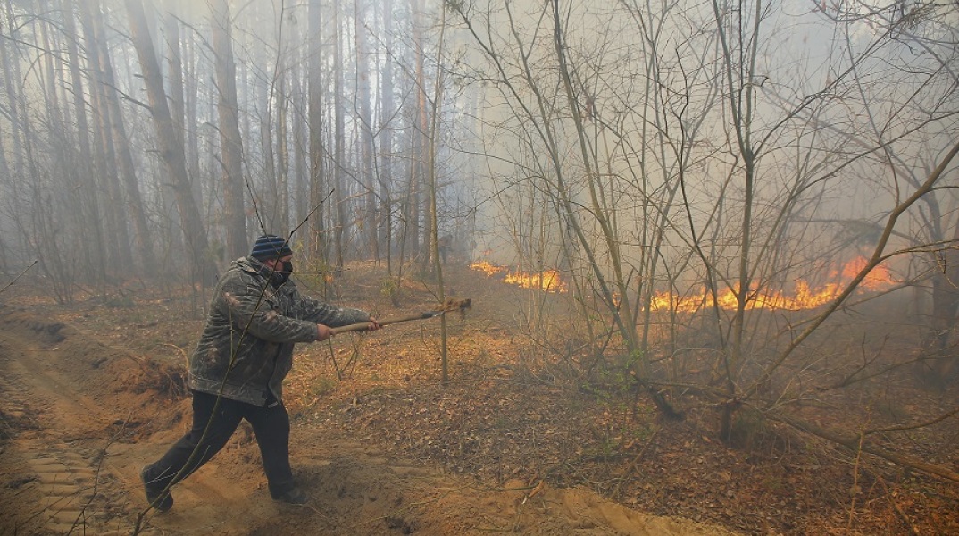 Πυρκαγιά στο Τσέρνομπιλ